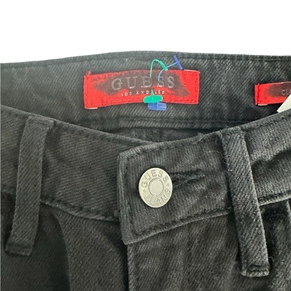 COPY - Brand new Guess black high waisted jeans size 24 - Picture 2 of 5